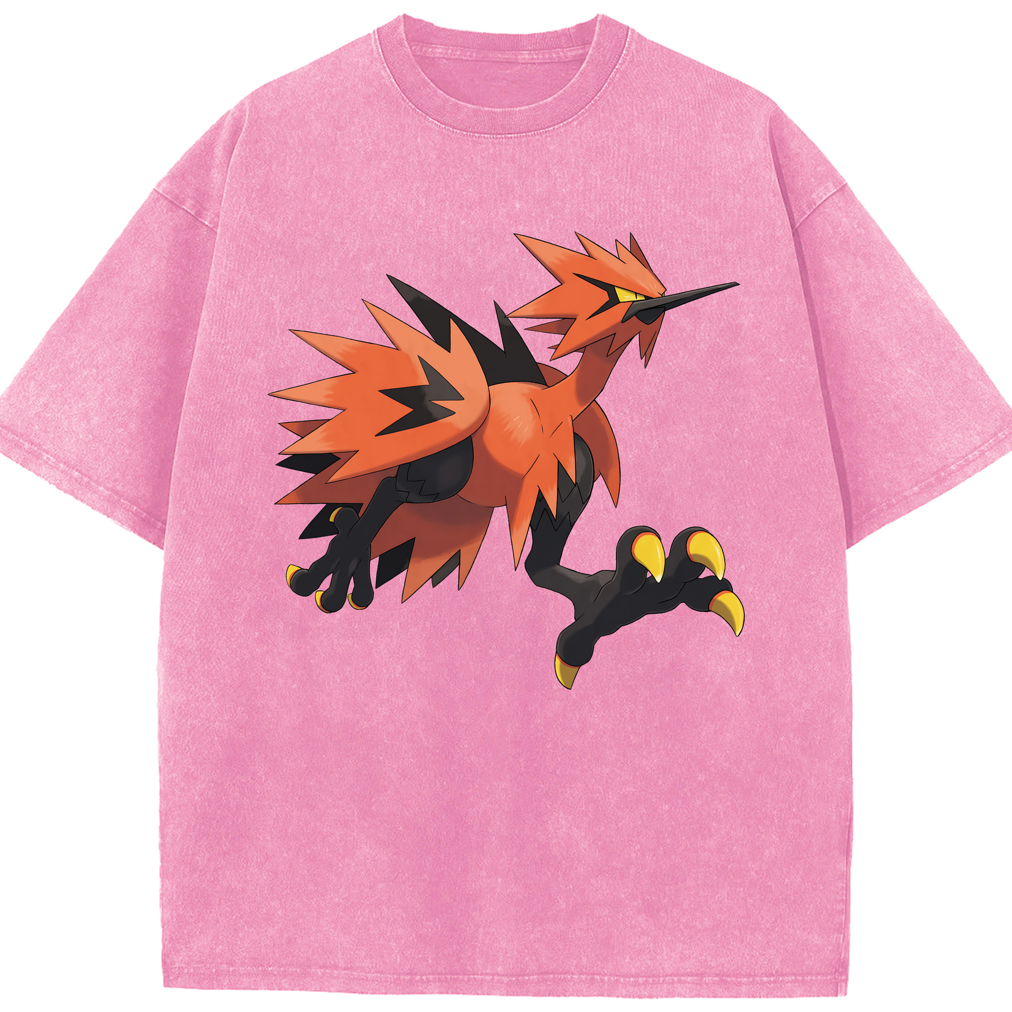 （画像用） ポケットモンスター Pokémon 綿100% ヴィンテージ風 半袖Tシャツ（フロントプリント）